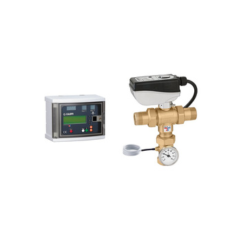 LEGIOMIX - Elektroniczny zawór mieszający 1 1/4" do c.w.u. . Nadzór nad procesem dezynfekcji. Przyłącza z gwintem zewnętrznym. Zasilanie 230 V.