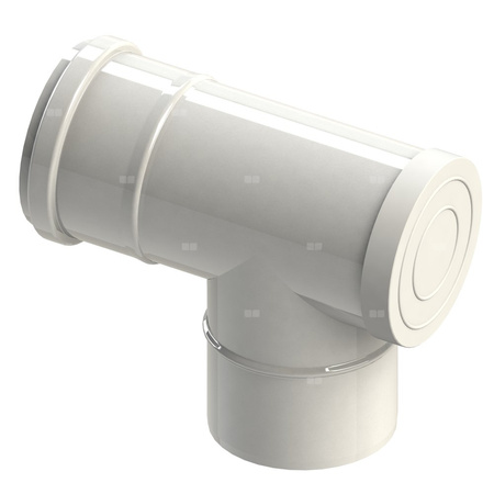 Trójnik rewizyjny powietrzno-spalinowy 87' Concept By JEREMIAS pp 80/125mm