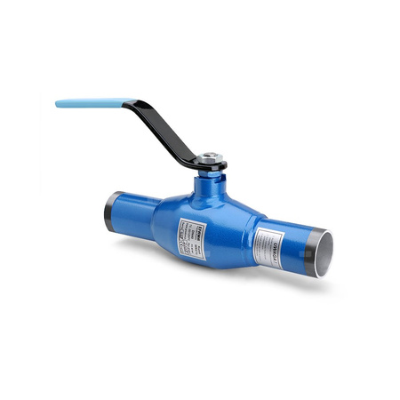 Kurek kulowy do wspawania do wody WKC 1C PN25 DN 80 kula k.o.