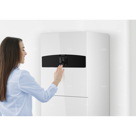 Pakiet - Pompa ciepła powietrze-woda split ARISTON NIMBUS COMPACT S NET R32 5 kW 230 V + Moduł naścienny SENSYS HD + Moduł komunikacji internetowej (aplikacja Ariston Net)