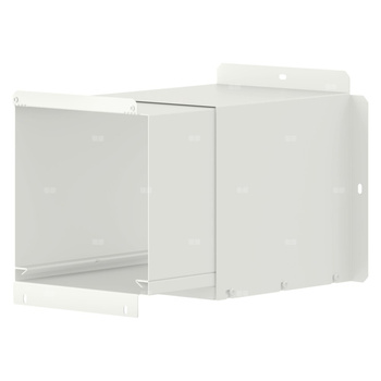 Osłona króćców teleskopowa biała, AHP-TW 420