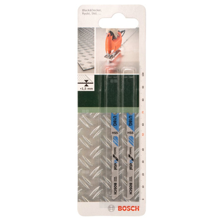 Brzeszczot do wyrzynarek, HSS, U 18 G Basic for Metal