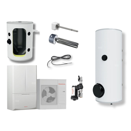 Zestaw z pompą ciepła  Zestaw MAGIS PRO 9 V2 M300 B100