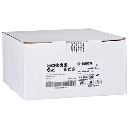 FIBRE-SANDING DISC BFM+I,180MM,G60