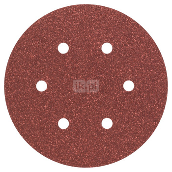 5-częściowy zestaw papierów ściernych do szlifierek mimośrodowych K = 80