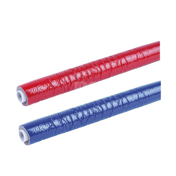 Rura PE-RT II/AL/PE-RT II PERFEXIM 700PER-IZO 16 mm x 2 mm izolacja: Polietylen 9 mm, izolacja kolor czerwony - kręgi 100 m wielowarstwowa gładka
