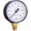 Manometr z rurką Bourdona AFRISO RF standardowy -1/0 bar G1/2B radialne fi 160 mm, kl. 1.6%