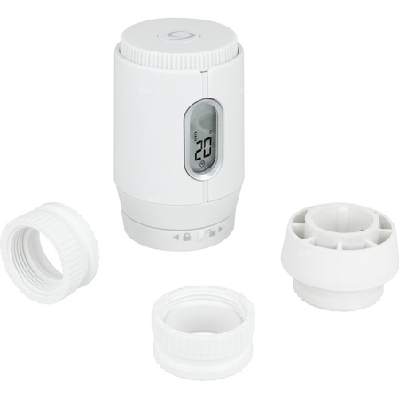 Salus elektroniczna grzejnikowa głowica termostatyczna TRV3RF, M30 x 1,5 mm, bateryjna