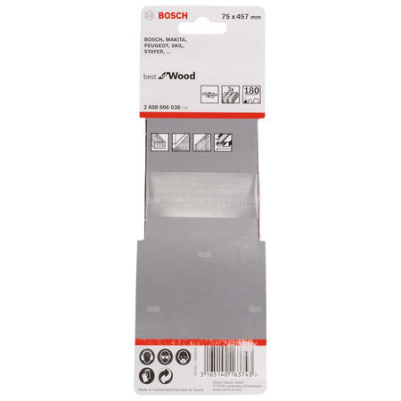 PAS BEZK. 75X457 BEST F/WOOD P180