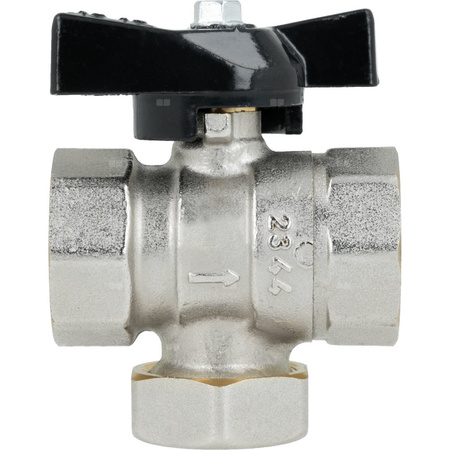 Zawór kulowy z filtrem siatkowym i magnesem BFV, GW G3/4''