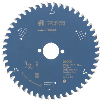Tarcza pilarska Expert for Wood KSB EXPERT FOR WOOD 180X30X2,6 48T