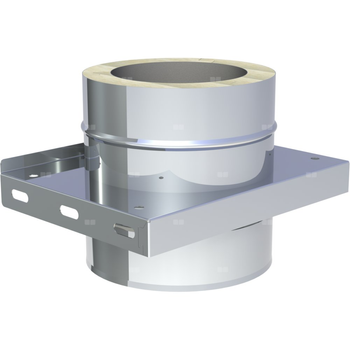 Płyta fundamentowa dla wsporników pośrednich JEREMIAS DWKL907 stal nierdzewna fi 80 mm