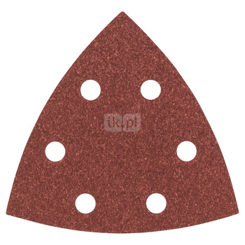 5-częściowy zestaw papierów ściernych do szlifierek delta P120, 93 mm