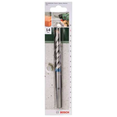 Wiertła do betonu wg ISO 5468 D = 14,0 mm, L = 150 mm