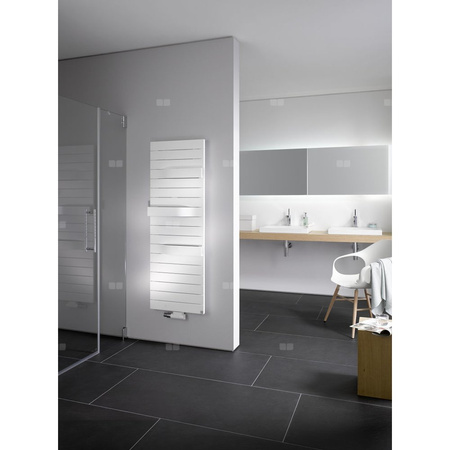 Kermi TABEO 1757x101x500mm QN 917, RAL9016, Podłączenie środkowe