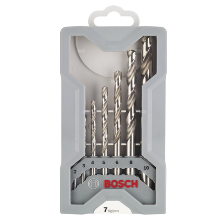 7-częściowy zestaw Wierteł do metalu HSS-G Mini X-LIne, 135 st. 2, 3, 4, 5, 6, 8, 10 mm