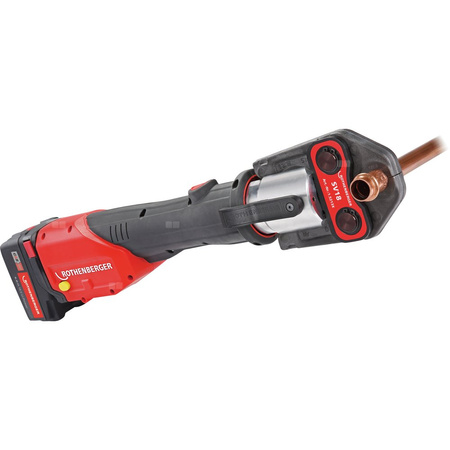 Zaciskarka ROMAX 4000, zestaw szczęk zaciskowych TH 16-20-26 mm, akumulator 4.0 Ah/18 V i ładowarka EU