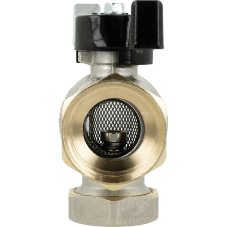 Zawór kulowy z filtrem siatkowym i magnesem BFV, GW G3/4''