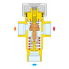 Regulowany termostatyczny zawór mieszający 1" 40÷60 st. C