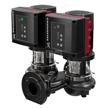 Pompa obiegowa GRUNDFOS TPE2 D 100-150 typu in-line z silnikiem znormalizowanym 50/60 Hz, moc silnika 1.5kW 2.82 A PN 6 3410 obr/min