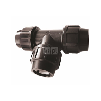 Trójnik UNIPAK FTS PP 20 mm (połączenie zaciskowe x połączenie zaciskowe x połączenie zaciskowe)