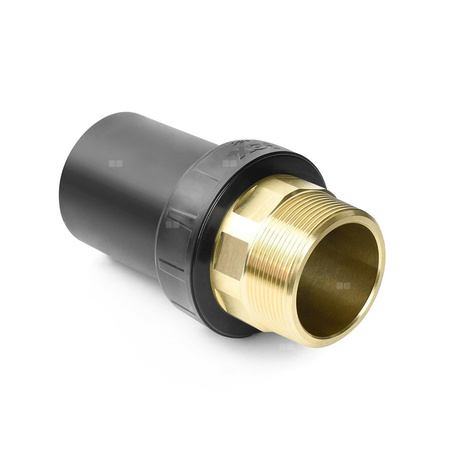 Przejście PE/mosiądz GZ 25 x 3/4" FOX