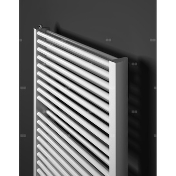 Grzejnik Kermi®Duett®-E 1796x74x934, P=1500W, srebro, WRS biały, prawy