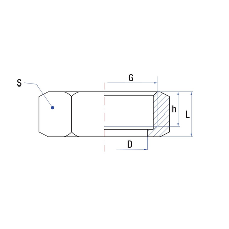Nakrętka RUMET do śrubunku DN 20 G 1 mosiądz