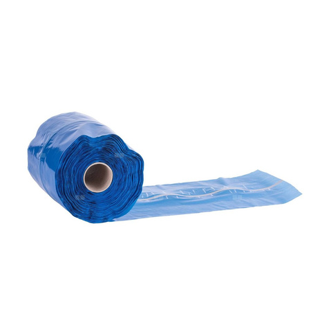 Taśma ostrzegawcza z wkładką metalową szer. 20 cm, niebieska (1 rolka - 100m)