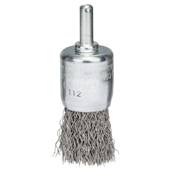 SZCZOTKA PĘDZLOWA FAL.25X0,3X- INOX 6MM