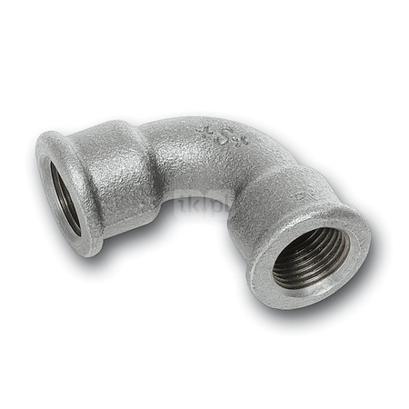 Łuk 90' SANHA 2#, żeliwo (ocynk), 1 1/2'' (GW)