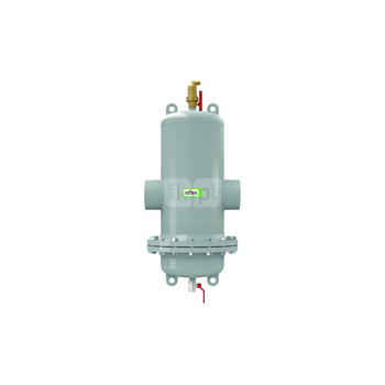 Separator mikropęcherzy REFLEX TW 125, 10 bar / 110'C, DN125/PN16, kolor: szary