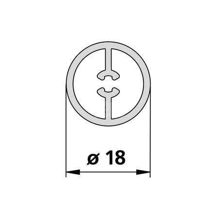 Kermi rura Raya RRVR1 0700 SIHG