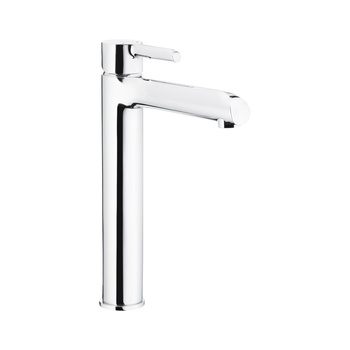 Bateria umywalkowa stojąca nablatowa KFA Armatura ANGELIT click clack, chrom, montaż blat / otwór na baterię