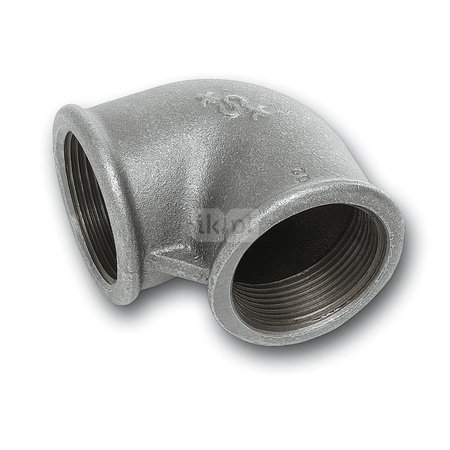 Kolano 90' redukcja SANHA 90#, żeliwo (ocynk), 1 1/2'' x 3/4'' (GW)