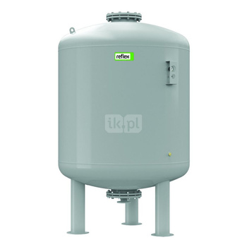 Naczynie wzbiorcze REFLEX G 5000, pojemność 5000 l, 16 bar / 120'C, kolor szary, do instalacji