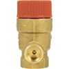 Zawór przelewowy AFRISO MS z wyjściem na manometr mosiądz 3 bar GW 1/2'' x 3/4''