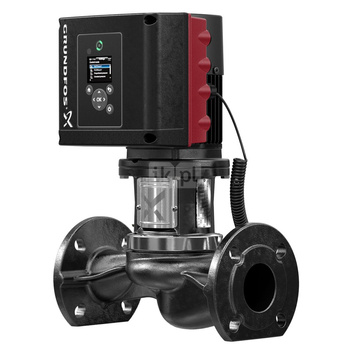 Pompa obiegowa GRUNDFOS TPE3 80-120 typu in-line z silnikiem znormalizowanym 50/60 Hz, moc silnika 1.1kW 5.88 A PN 10 3000 obr/min