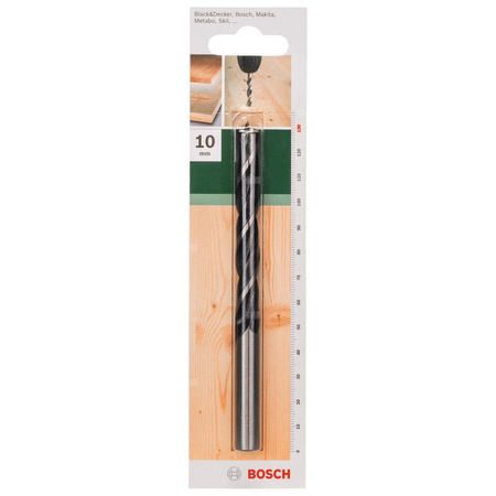 Wiertła spiralne do drewna D = 10,0 mm, L = 130 mm