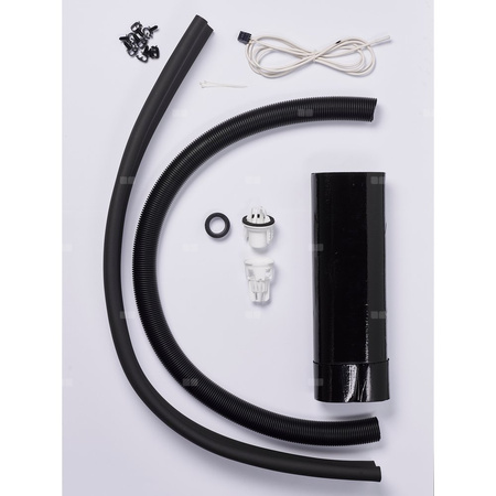 Odpływ kondensatu z kablem grzejnym