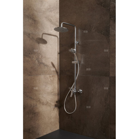 MORRIS DESZCZOWNIA Z BATERIĄ NATRYSKOWĄ, CHROM