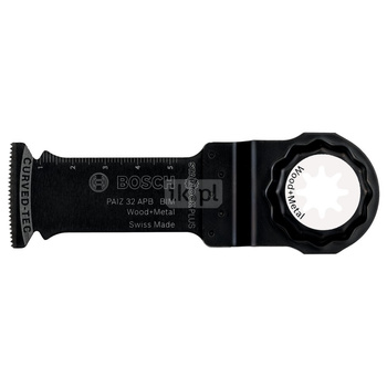 Brzeszczot BIM do cięcia wgłębnego StarlockPlus PAIZ 32 APB, Wood and Metal 60 x 32 mm