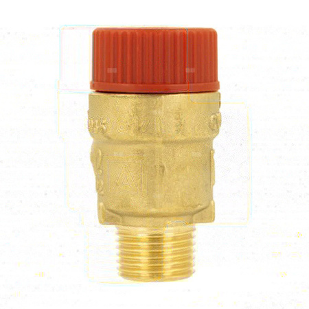 Zawór przelewowy AFRISO MS mosiądz 3 bar GZ x GW 1/2'' x 3/4''