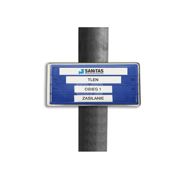 Szyld SI 55 36mm czerwony SI55X36C