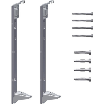 Zestaw szyn ściennych Kermi wys. 700 mm, do profilowanych grzejników płytowych