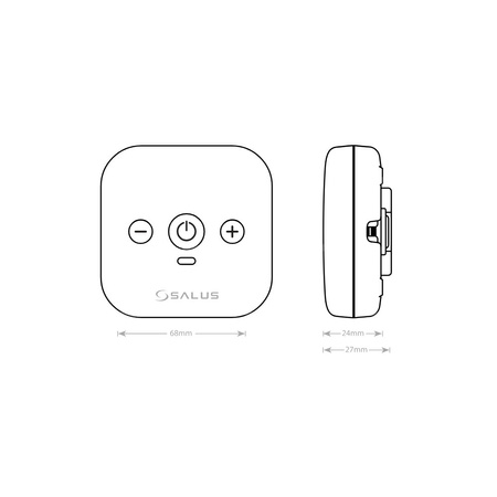 Salus inteligentny kontroler IR AC SIR600