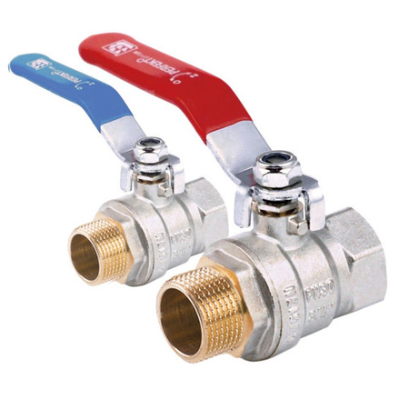 PHA-003 G11/4 WZ PN30 C DN32 Kurek kulowy dławik CuZn-C