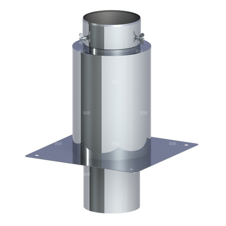 Izolowane przedłużenie komina dymowego fi 180mmL=350mm L=350mm