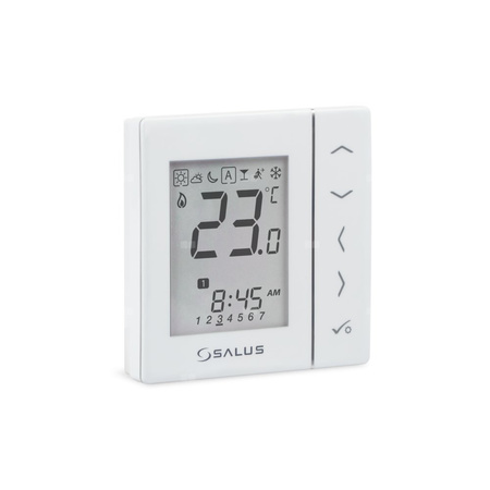 Regulator temperatury SALUS VS30W, montaż podtynkowy