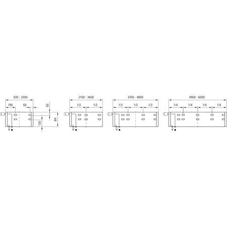 Grzejnik płytowy typ 11 KERMI V-HHV QN2149(R), bez osłony wym. 350 x 3600 mm, kolor biały, moc 2149 W